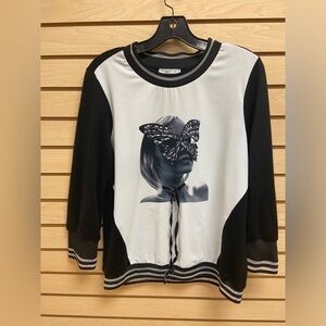 SEUL WOMEN GORGEOUS AMAZING FASHIONABLE TOP SWEATER SIZE 8